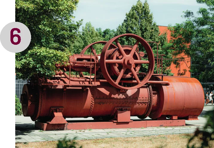 Heißdampf-Hochdruck-Lokomobile – Meilensteine der Technik
