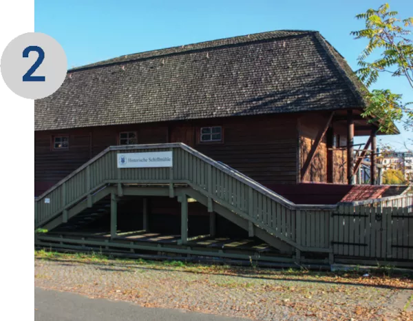Schiffmühle Ein schwimmendes Erbe